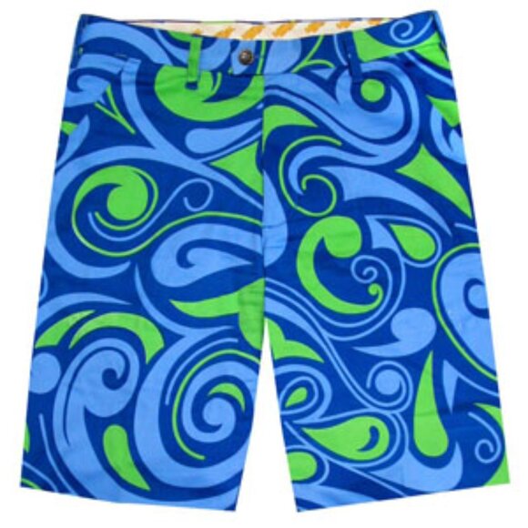 Men's Loudmouth Golf Shorts Size 36 Discontinued Splash - Picture 11 of 11